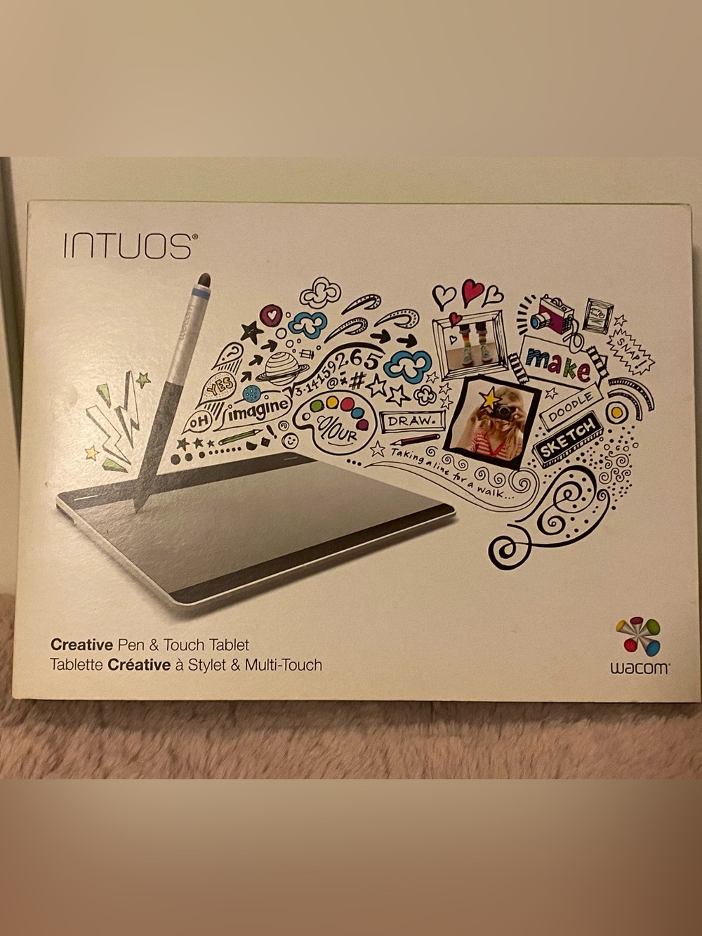 Wacom Intuos Creative Pen & Touch Tablet - Black